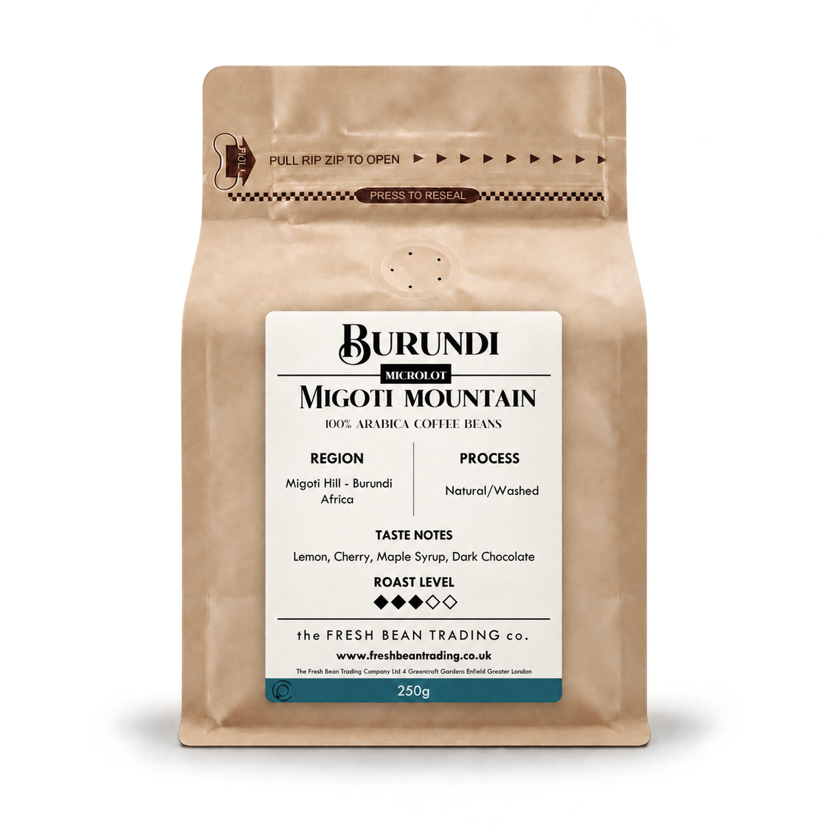 Burundi - Migoti Mountain Peaberry